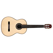 Horizontal front view of C12 SP ukulele thumb
