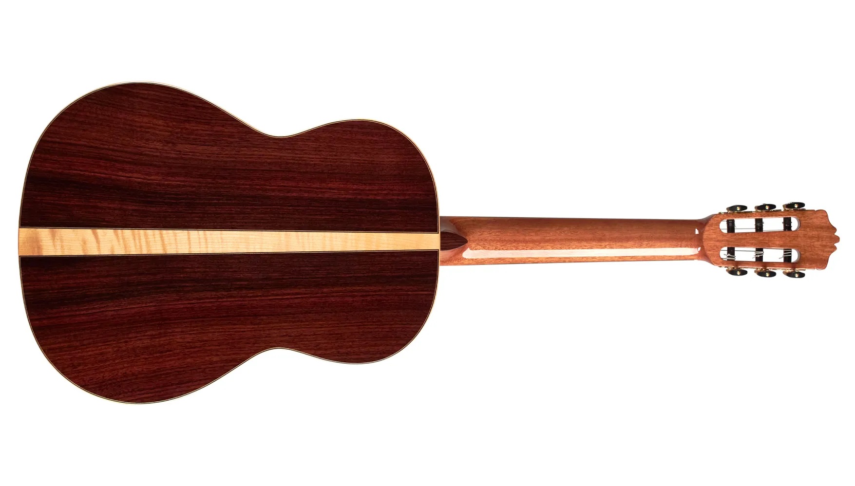 Horizontal back view of C12 SP ukulele