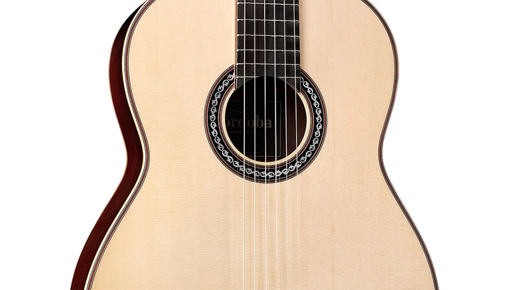 Close-up front body view of C12 SP ukulele