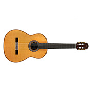 Horizontal front view of C12 CD ukulele thumb