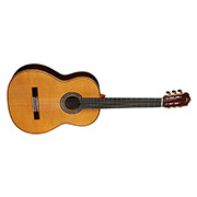 Horizontal side view of C12 CD ukulele thumb