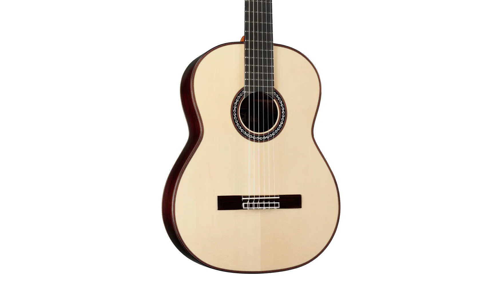 Horizontal close-up body view of C10 SP ukulele
