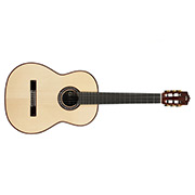 Horizontal front view of C10 SP ukulele thumb