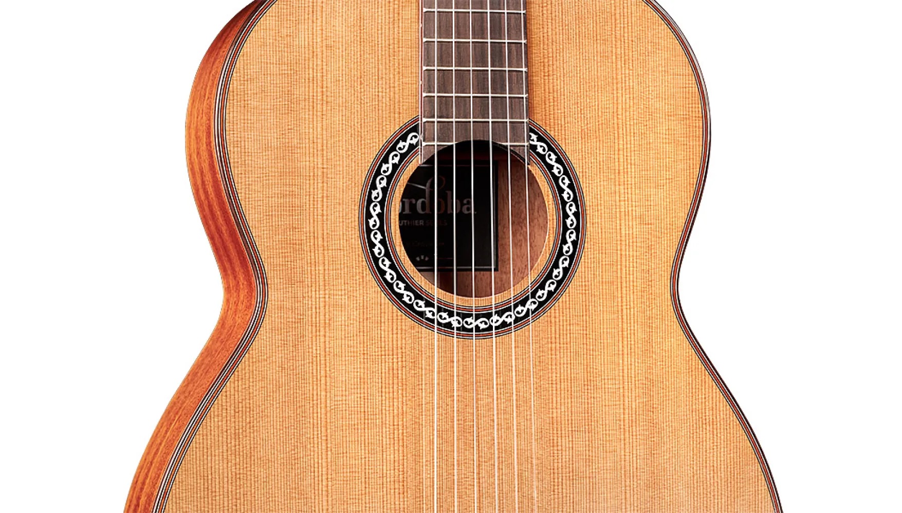 Close-up body view of C9 Crossover ukulele