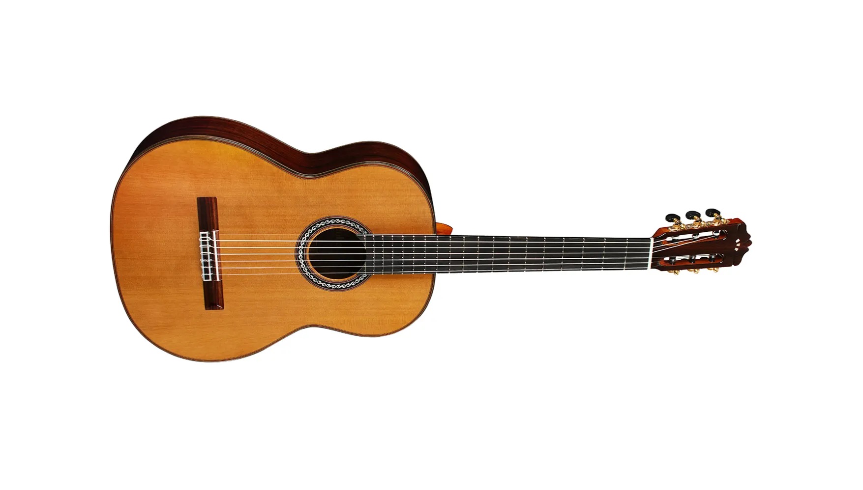 Horizontal side view of C10 CD ukulele