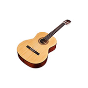 Angled front view of full-size Córdoba nylon string acoustic guitar thumb