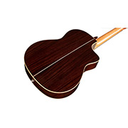 Angled close-up back body view of GK Studio Negra Lefty thumb