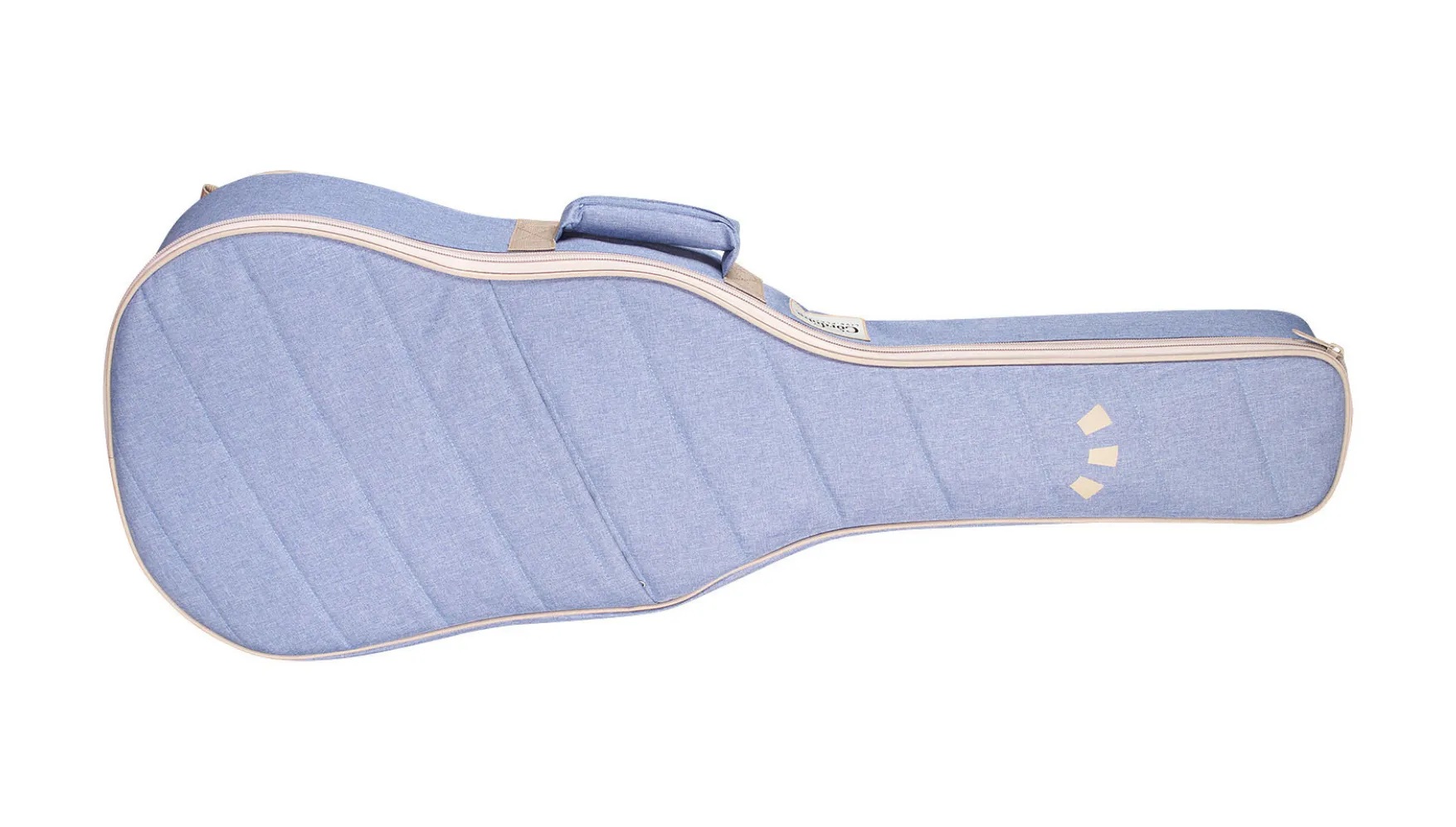 Horizontal front view of matching Pale Sky case