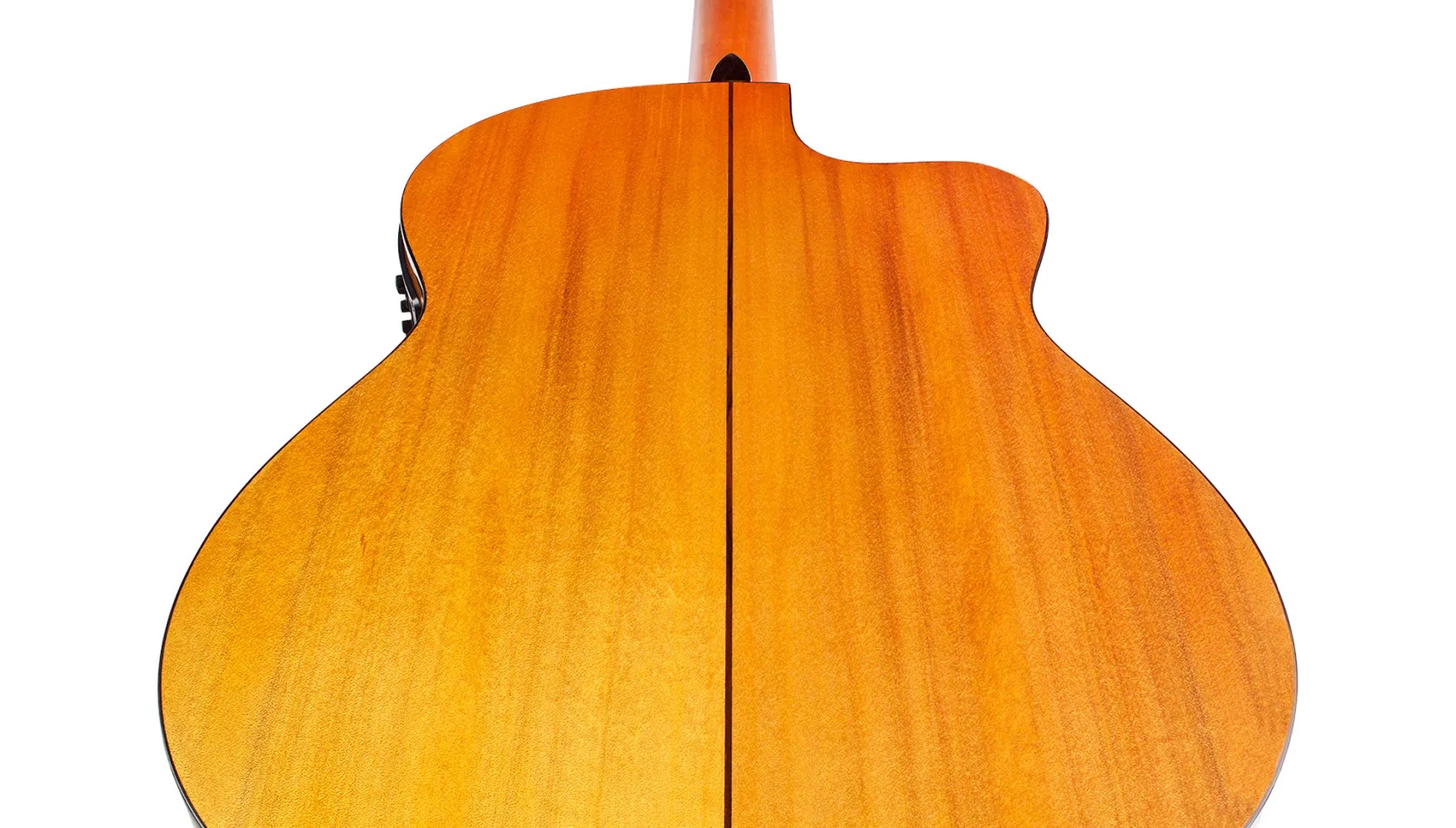 Top down close-up back body view of GK Studio Lefty