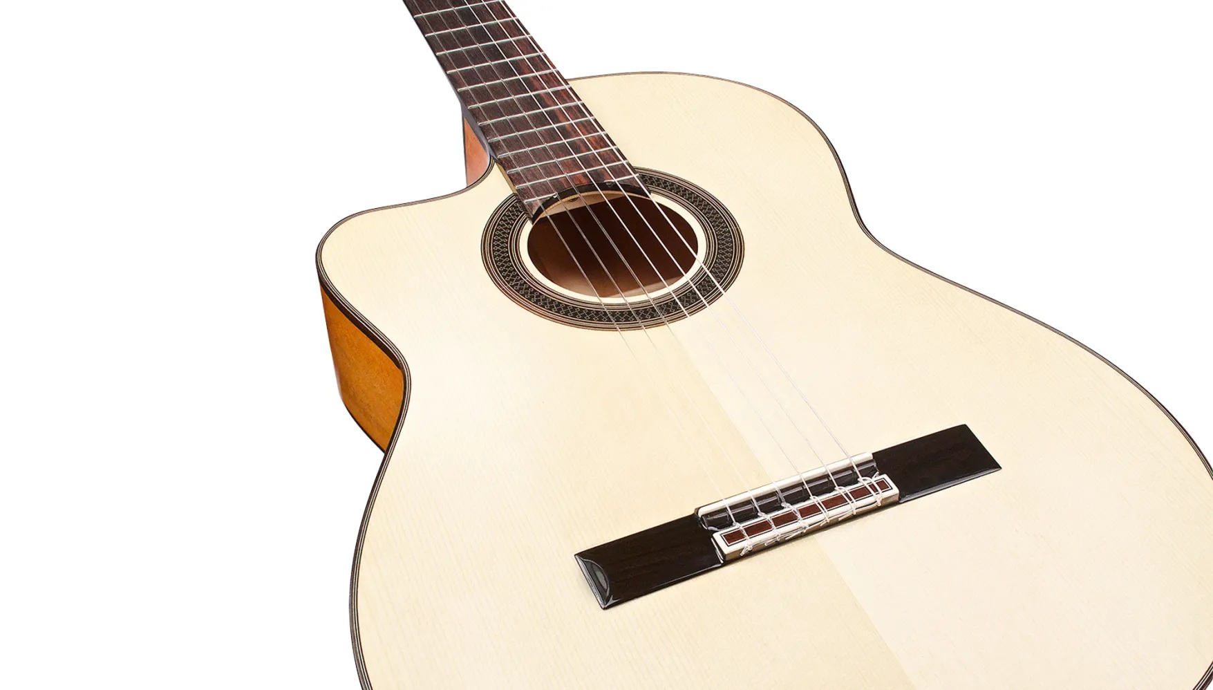 Top down close-up angled front body view of GK Studio Lefty