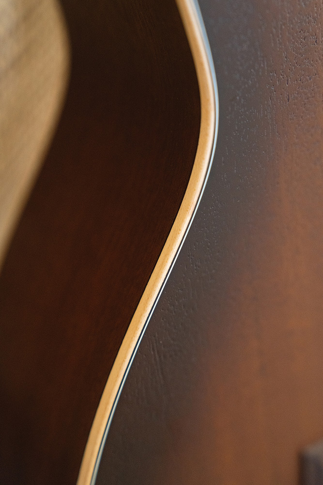 Back of the headstock of C4-CE