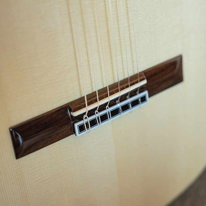 Close-up front of the headstock of C7-SP thumbnail