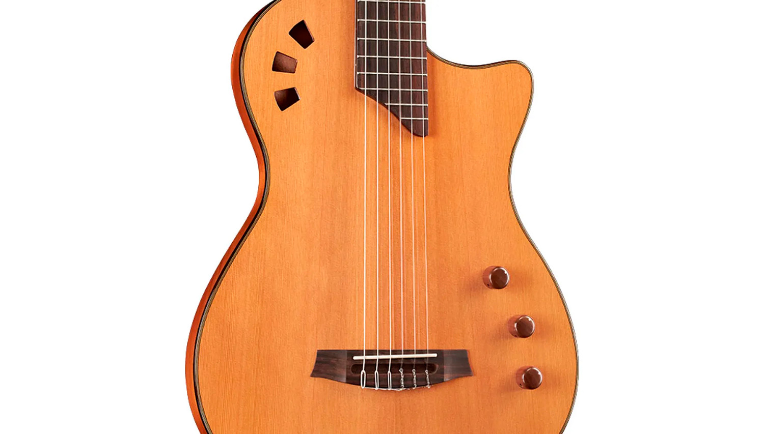 Close-up body view of Stage Traditional CD guitar