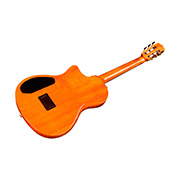 Angled back view of Stage Edge Burst guitar thumb