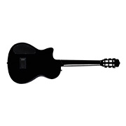 Horizontal back view of Stage Black Burst guitar thumb