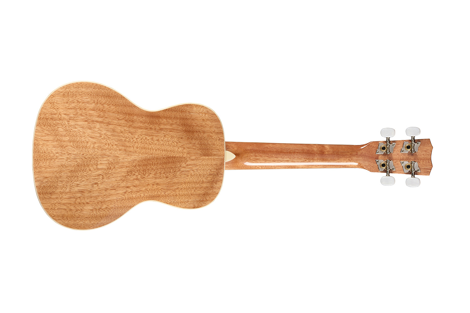 Horizontal back view of Córdoba 15C Mallorcan Pearl ukulele