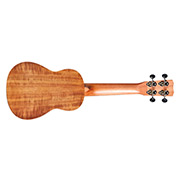 Horizontal back view of 25S ukulele thumb