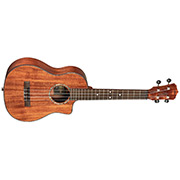 Horizontal side view of 35T-CE ukulele thumb