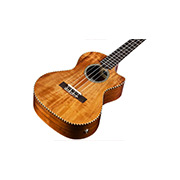 Angled front view of 25T-CE ukulele thumb