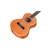 Horizontal close-up body view of 15TM ukulele thumb