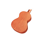 Angled back view of 20TM ukulele thumb