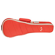 Horizontal front view of 15CM Matiz Chili Red ukulele case thumb