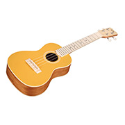Angled front view of 15CM Matiz Mango ukulele thumb