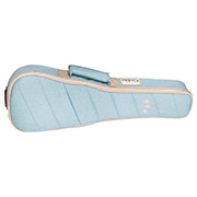 Horizontal front view of 15CM Matiz Mint ukulele case thumb