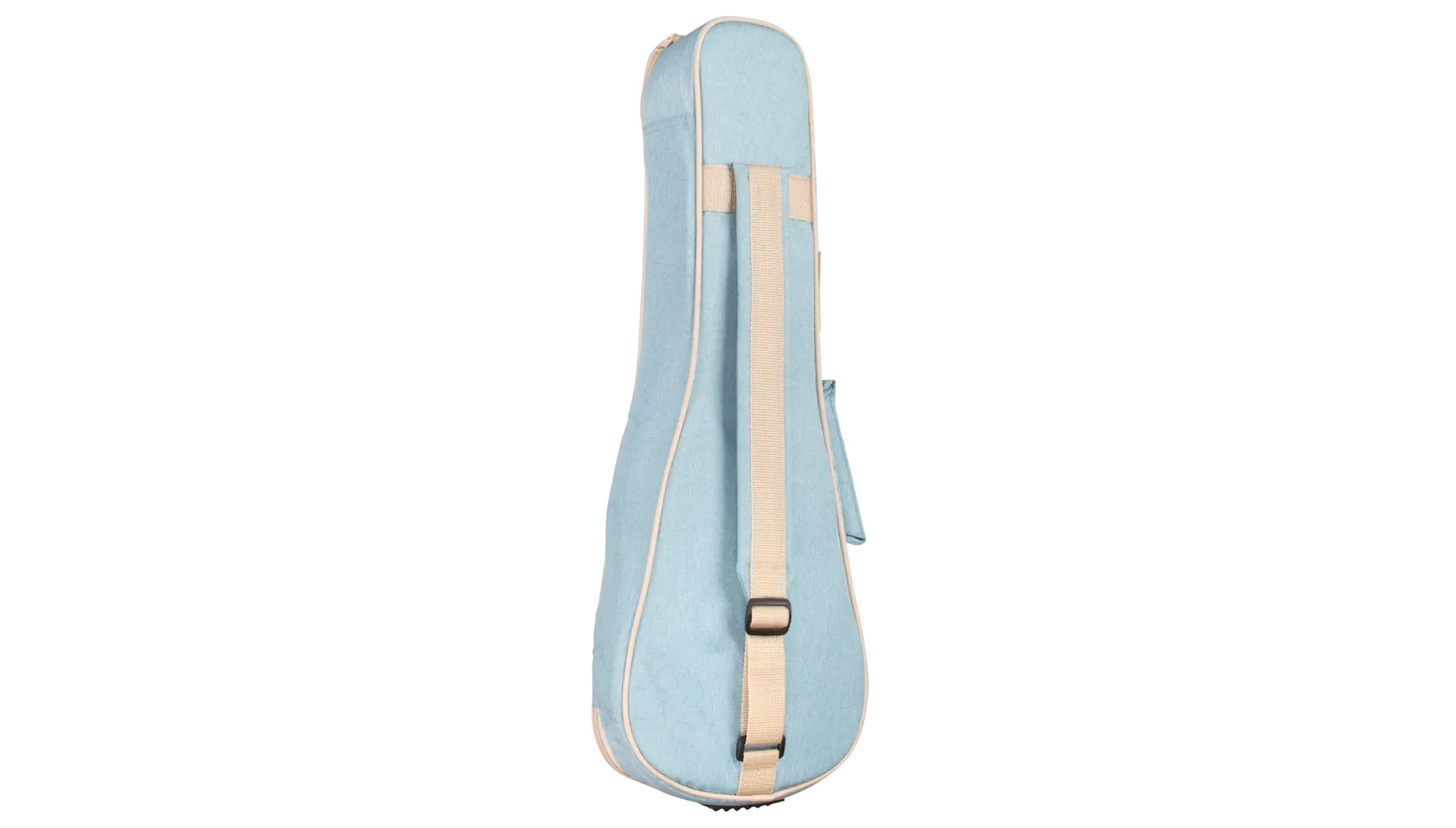 Vertical back view of 15CM Matiz Mint ukulele case