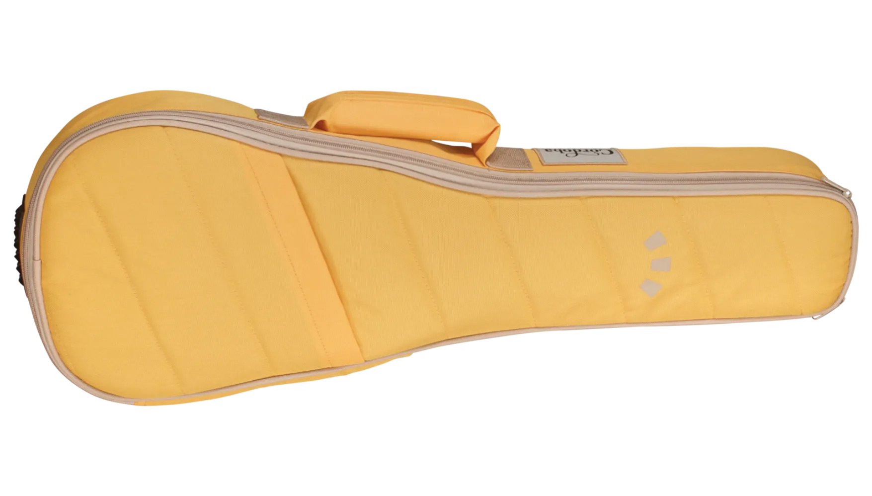 Horizontal front view of 15CM Matiz Mango ukulele case