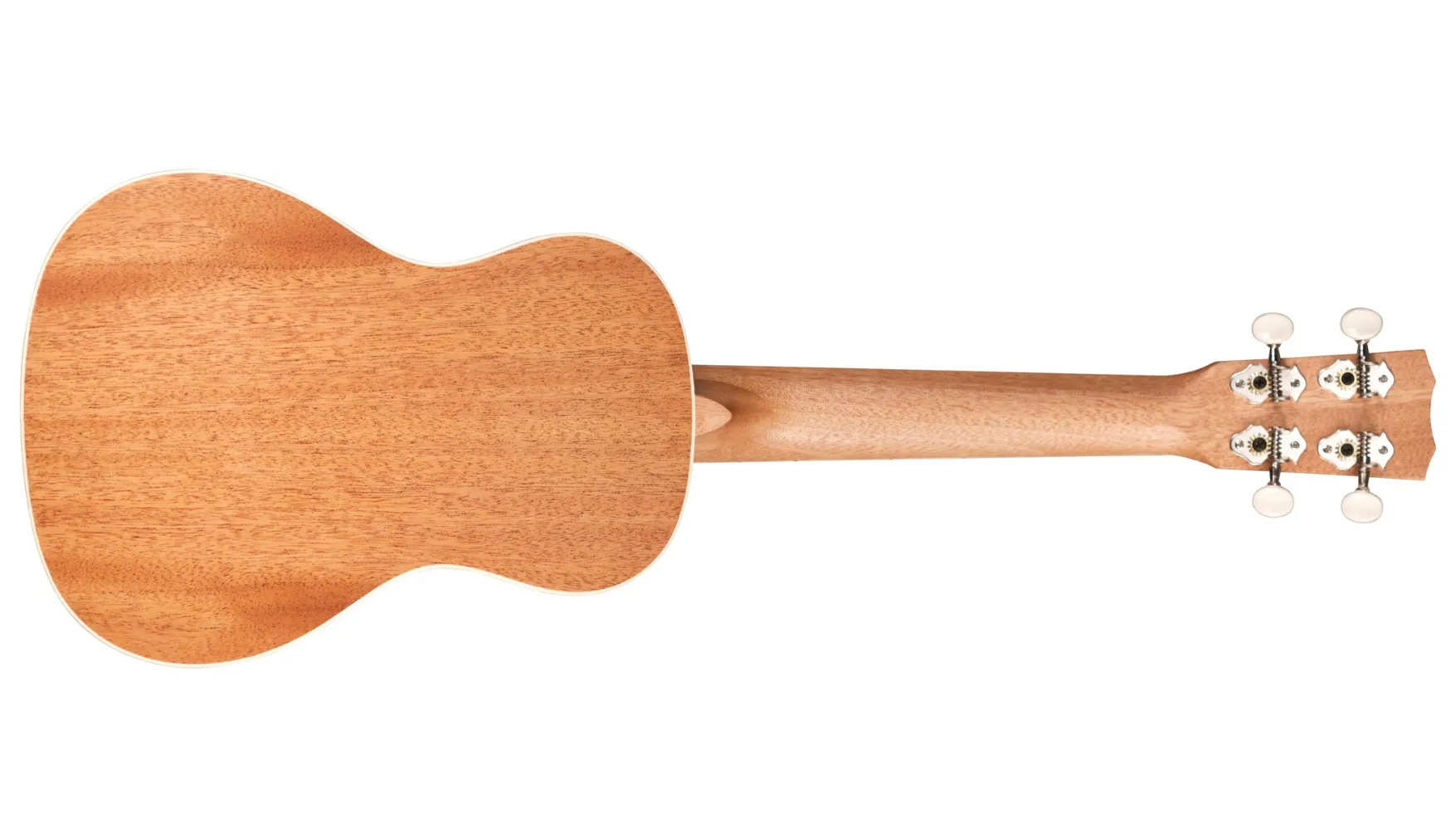 Horizontal back view of 15CM Matiz Classic Blue ukulele