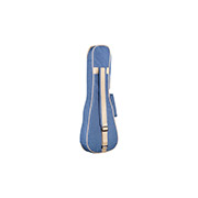 Vertical back view of 15CM Matiz Classic Blue ukulele case thumb