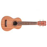 Horizontal front view of Ukulele Player Pack S ukulele thumb