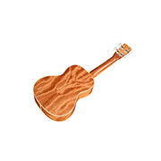 Angled back view of Córdoba 15C Catalonia Green Ukulele thumb