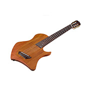 Angled front view of Abasi 7 Acacia guitar thumb