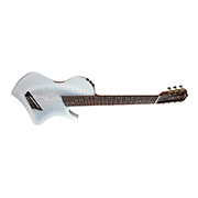 Horizontal side view of Abasi 7 White Burst guitar thumb