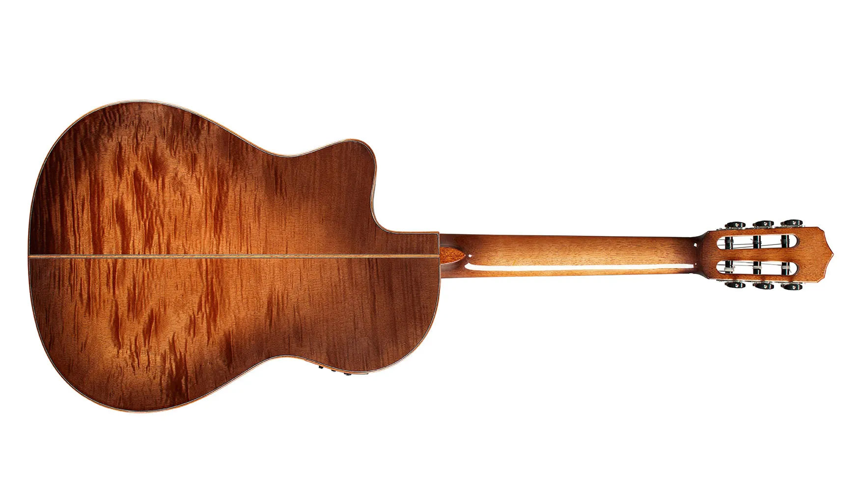 Horizontal back view of Fusion 12 Cinnamon Burst