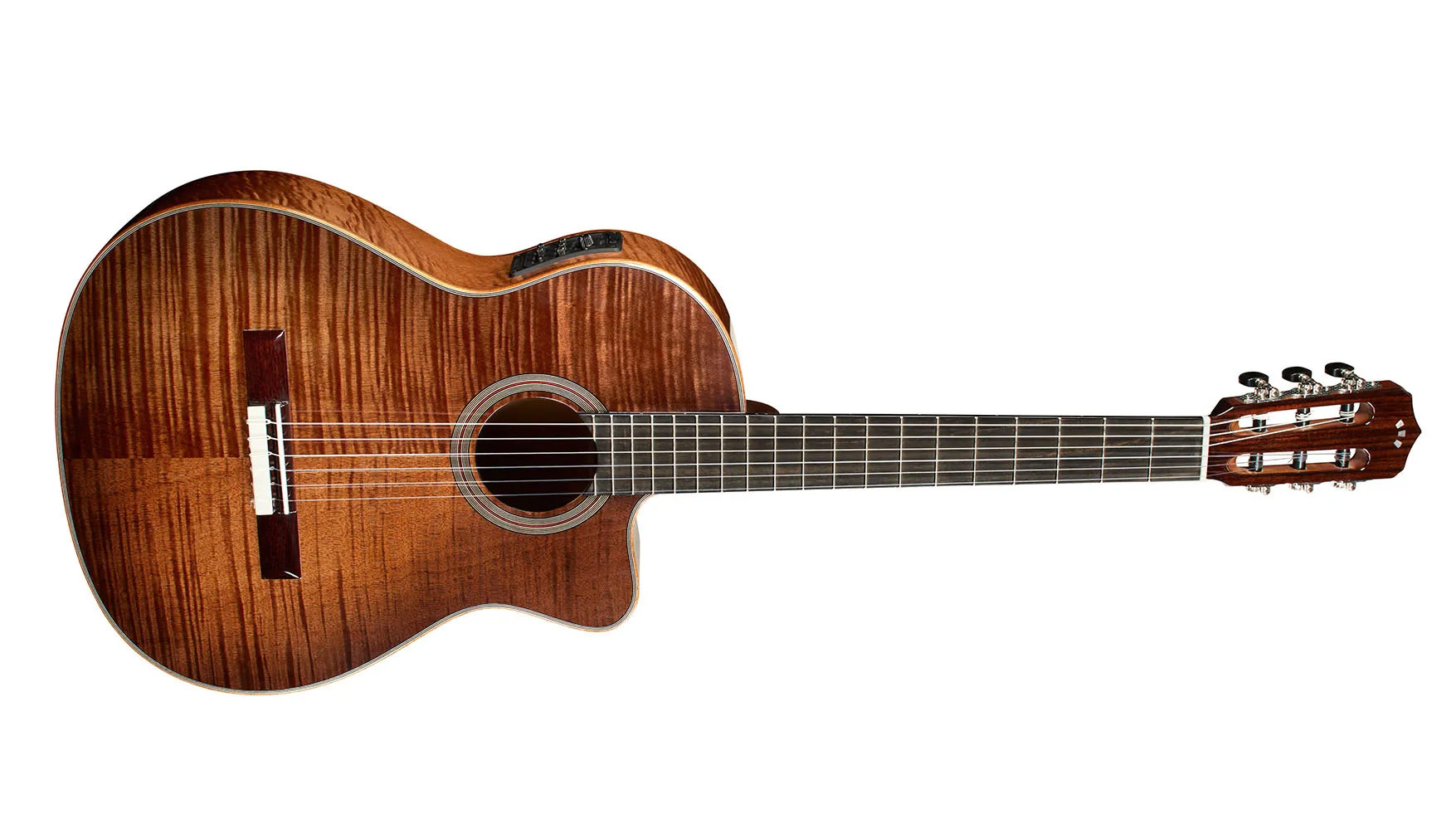 Horizontal side view of Fusion 12 Cinnamon Burst