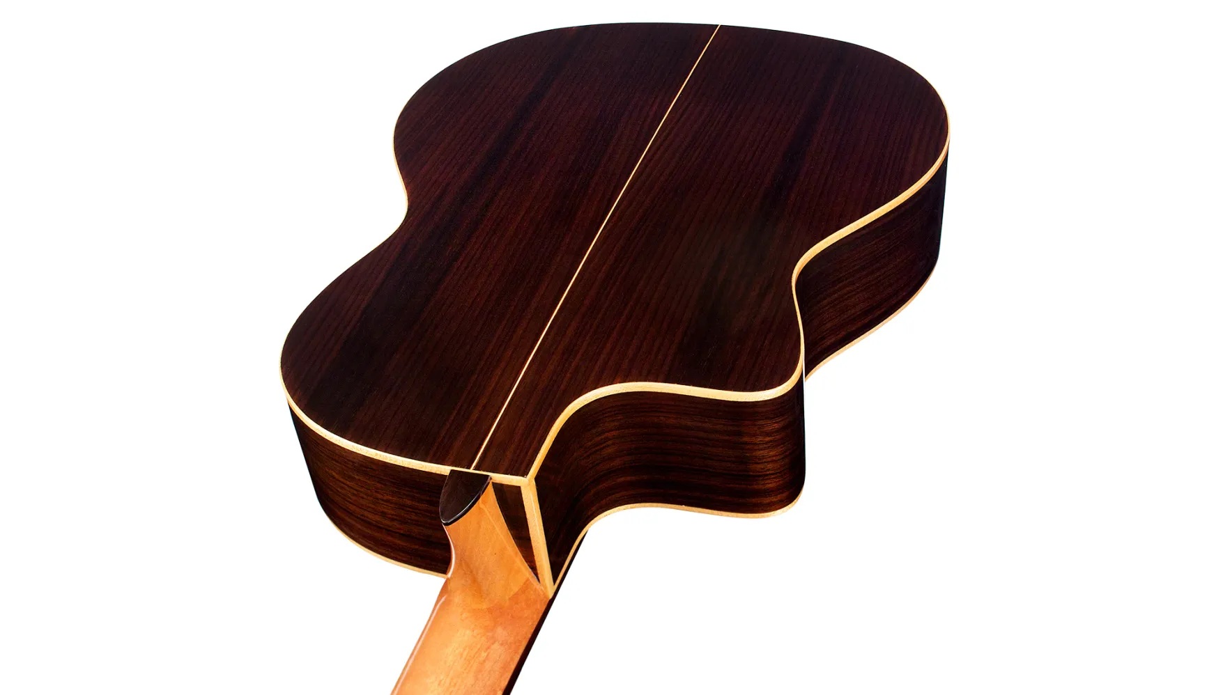 Top down close-up back body view of GK Studio Negra