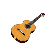 Angled front view of C12 CD ukulele thumb