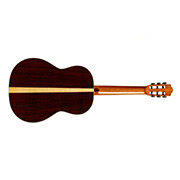 Horizontal back view of C12 CD ukulele thumb