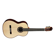 Horizontal side view of C10 SP ukulele thumb