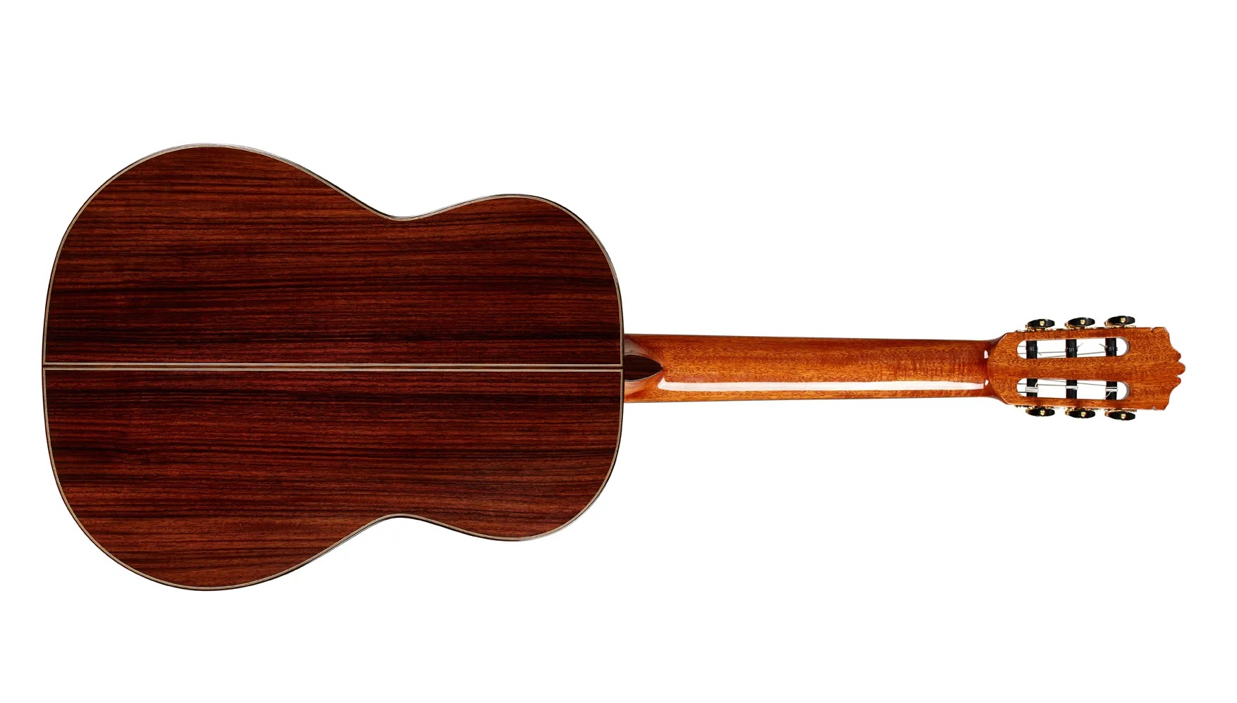 Horizontal back view of C10 SP ukulele
