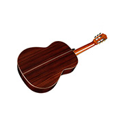 Angled back view of C10 SP ukulele thumb
