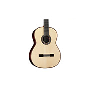 Horizontal close-up body view of C10 SP ukulele thumb