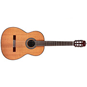 Horizontal front view of C9 Crossover ukulele thumb
