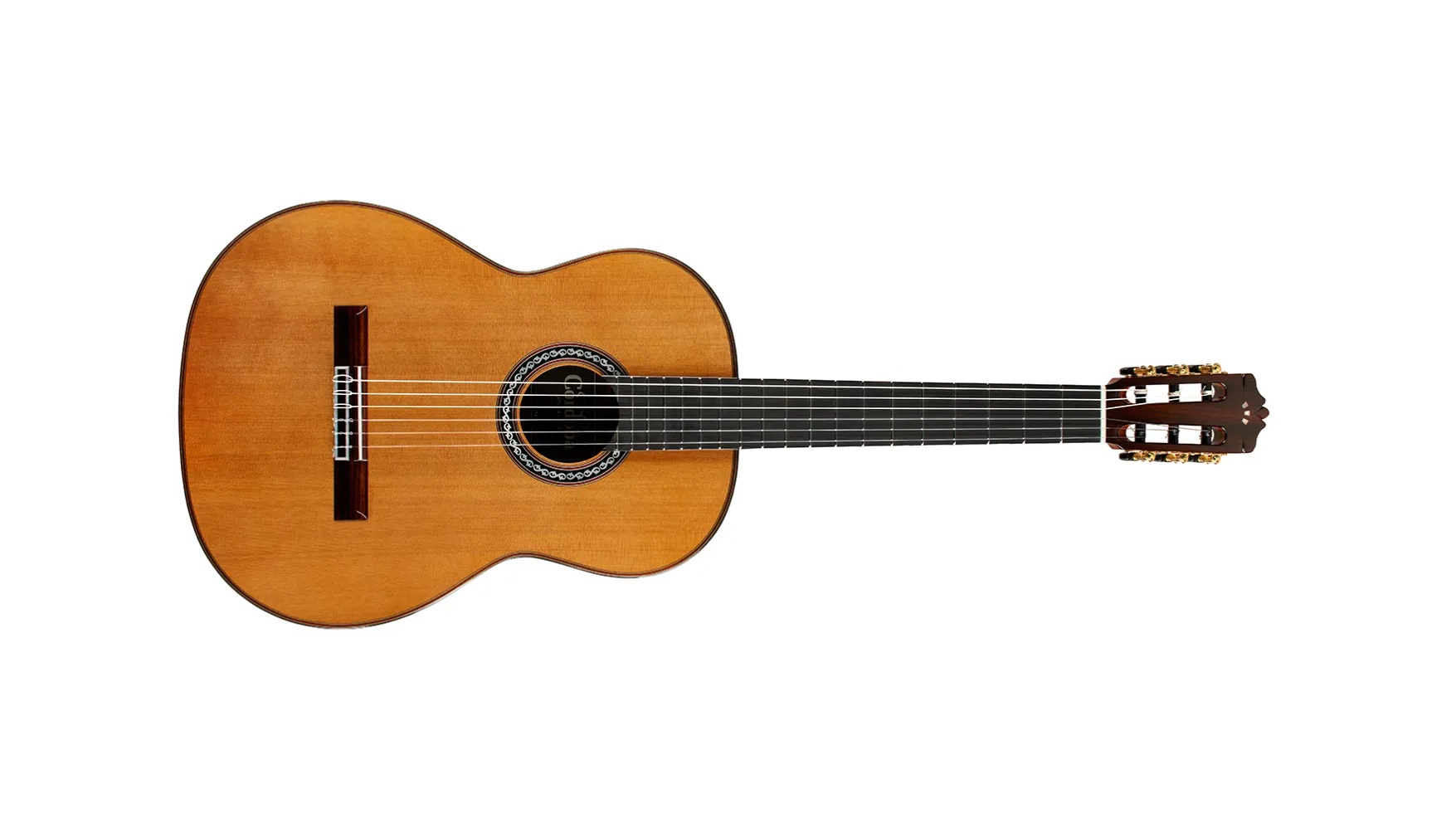 Horizontal front view of C10 CD ukulele