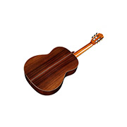 Angled back view of C10 CD ukulele thumb