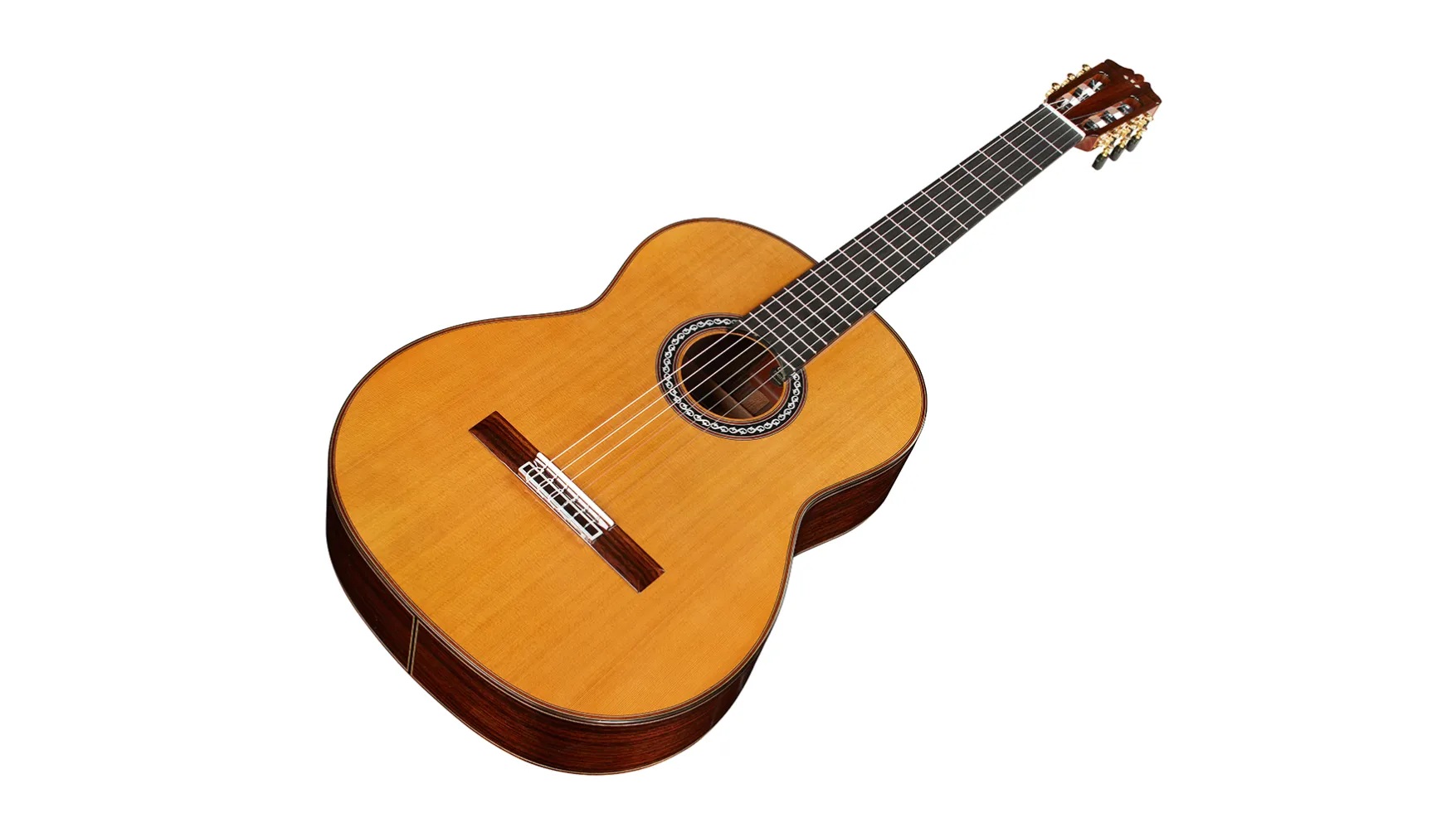 Angled front view of C10 CD ukulele
