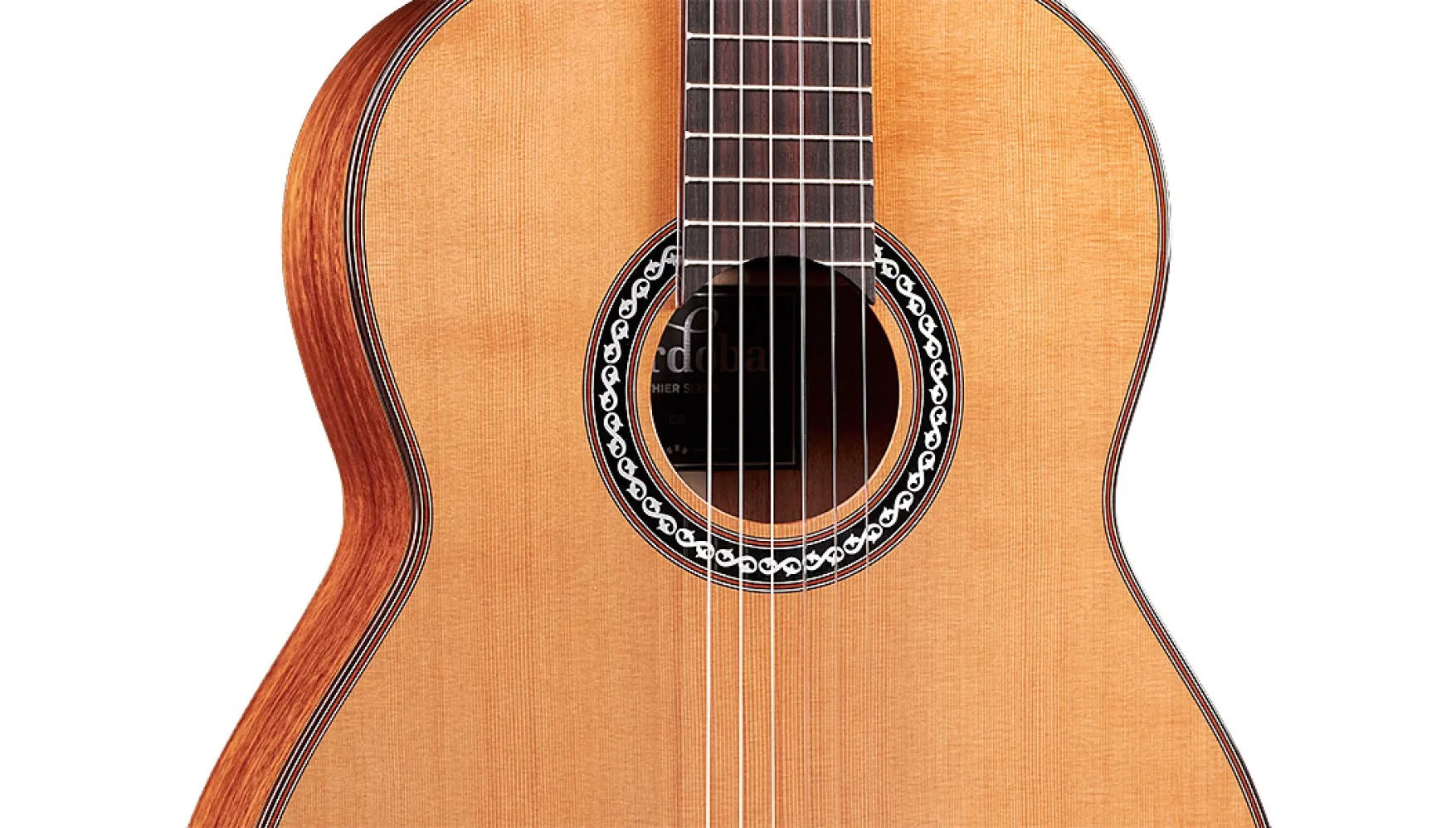 Close-up body view of C9-CD ukulele